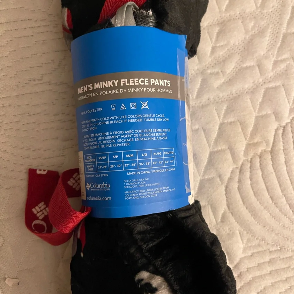 Columbia Black Joggers with Red and Gray Accents - Picture 5 of 7